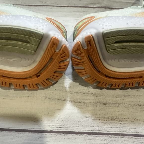 Brooks Ghost 16 Womens Sz.10 Skylight Coconut Athletic Running Shoes 1204071B411 - Picture 7 of 9
